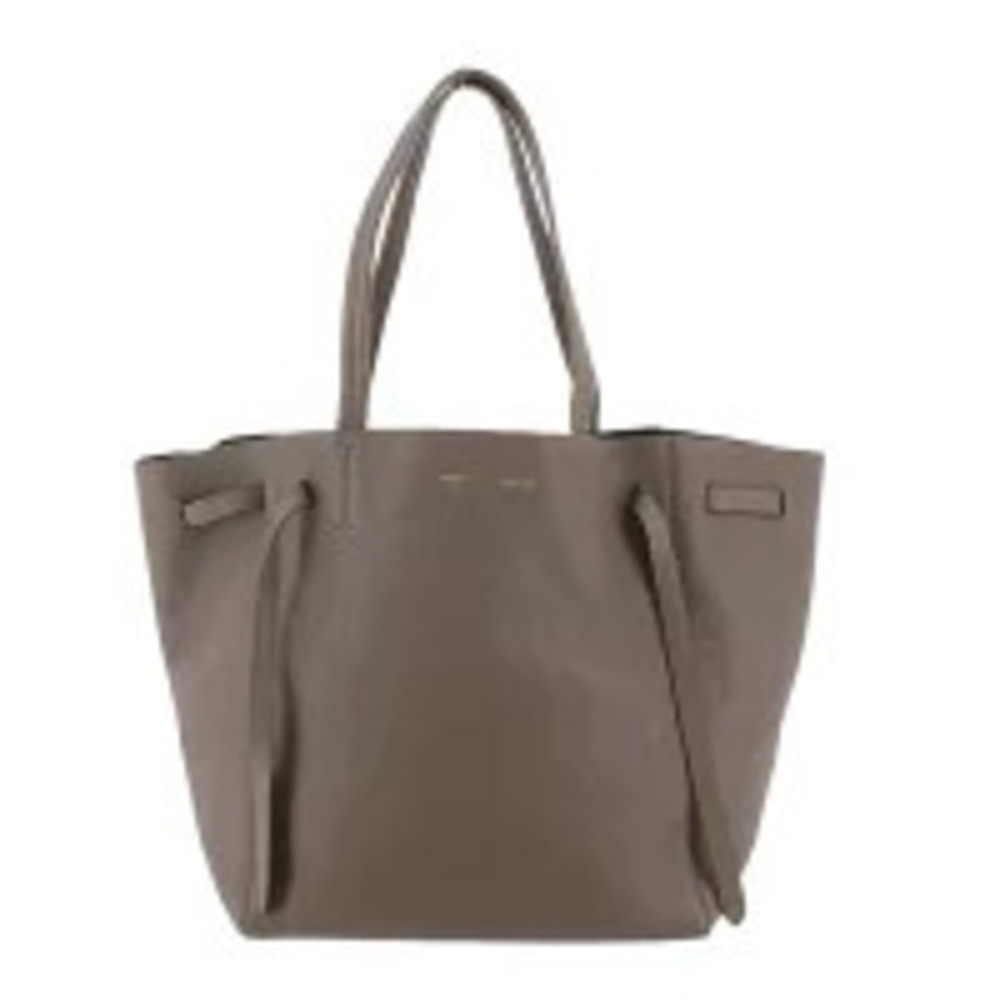 Celine Cabas Phantom Leather Gray Bag